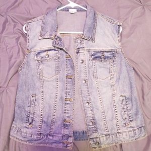 Denim vest
